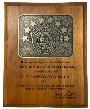 Elite Roofing Contractor 2005
